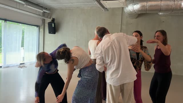 Videobeeld uit een workshop