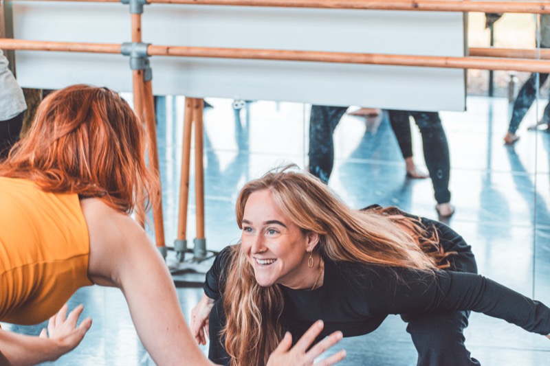 Partnerwerk tijdens een workshop